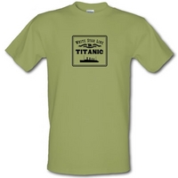 White Star Line Titanic male t-shirt.