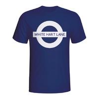 White Hart Lane London Tube T-shirt (navy)