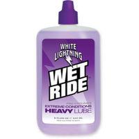 White Lightning Wet Ride Synthetic Lubricant 240ml Bottle Lubrication