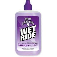 white lightning wet ride synthetic lubricant 240ml bottle lubrication