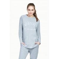 WHATEVER POCKET BRUSHED SWEAT