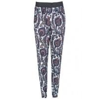 white paisley soft trousers