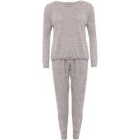 Whitney Long Sleeve Jogging Suit - Pink