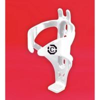 White Clarks Polycarbonate Bottle Cage With Bolts