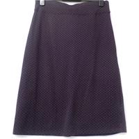 white stuff size 14 purple knee length skirt