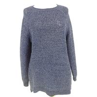 Whistles - Size: M - Navy Blue - Woven Jumper
