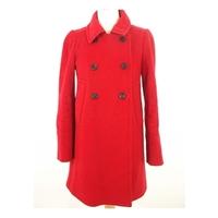 Whistles, size 8 \'Deanne\' red coat