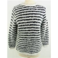 Whistles Size XS Black and White Jumper