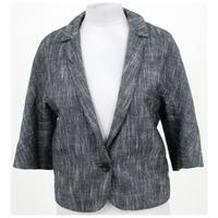 whistles size 8 grey smart jacket coat