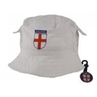 White England Design Cotton Beanie Hat