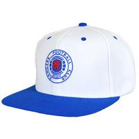 White & Blue Rangers Snapback Cap