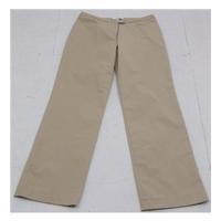 Whistles size 10 beige trousers