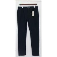 whistles skinny leg navy stretch jeans size 18 but waistband measures  ...