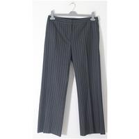 Whistles Straight Leg Pin Grey Trousers UK Size 12 / Euro Size 40 / Leg Length 28\