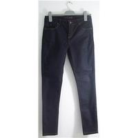 Whistles Skinny Leg Dark Blue Denim Stretch Jeans Size 10 / Leg Length 30\