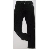 Whistles Skinny Leg Black Stretch Jeans Size 6 / Leg Length 30\