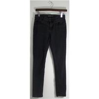 whistles skinny leg black stretch jeans size 6 leg length 28