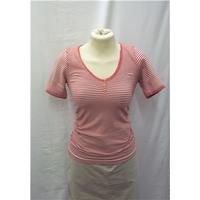 Whistles - Size: 6 - Pink and White - T-Shirt
