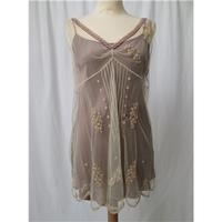 whistles size 10 beige sleeveless top