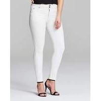 White Shape & Sculpt Skinny Jeans Long