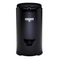 White Knight 28009B 4 1kg 2800rpm Gravity Drain Spin Dryer in Black