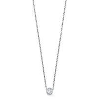 White Gold and Diamond Necklace