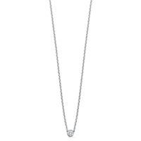 White Gold and Diamond Necklace