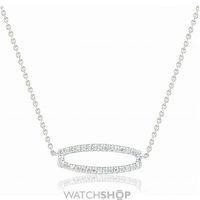 White Gold Diamond Neckpiece 17/42cm