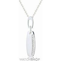 White Gold Diamond Neckpiece 17/42cm