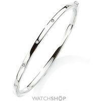 White Gold Diamond Bangle