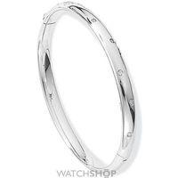 White Gold Diamond Bangle