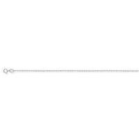 white gold fine trace chain 1845cm