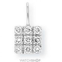 White Gold Diamond Pendant