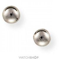 White Gold 4mm Ball Stud Earrings