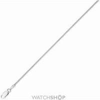 white gold spiga chain 1640cm