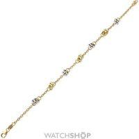 White and Yellow Gold Bracelet 7.5/18.5cm