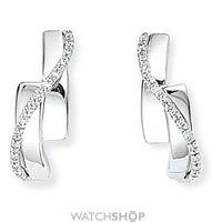 white gold diamond stud earrings