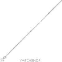 white gold fine trace chain 2050cm