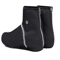 Windproof Cycling Shoe Covers Protector Overshoes Winter Thermal Fleece