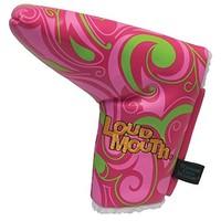 Winning Edge Loudmouth Cotton Candy Putter Novelty Golf Headcover - Multi-Colour