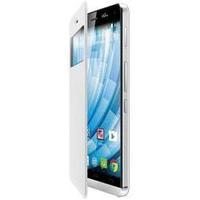 WIKO Flip cover Bloom Flip Getaway Compatible with (mobile phones): Wiko Getaway White
