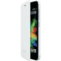WIKO Flip cover Bloom Flip Cover Compatible with (mobile phones): Wiko Bloom White