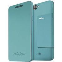 WIKO Flip cover Rainbow Flip Cover Compatible with (mobile phones): Wiko Rainbow Turquoise