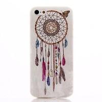 wind bell pattern ultrathin tpu soft back cover case for iphone 7 7 pl ...