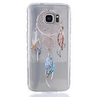Wind Chimes Pattern Tpu Material Highly Transparent Phone Case For Samsung Galaxy S5 S6 S7 S7edge
