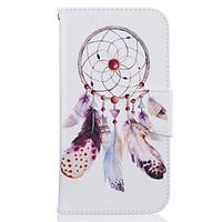 Wind Chimes Pattern Leather PU Leather Material Leather Phone Case for Motorola Moto G4 Plus / MOTO G4