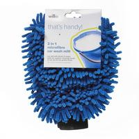 Wilko Microfibre Car Wash Mitt 2 in 1