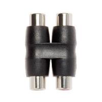 Wires Nx2 - 2 Phono Socket - 2 Phono Socket Adaptor