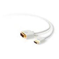 Wires Media - 2.0m Dvi Socket To Hdmi A Plug - White