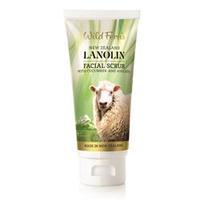 wild ferns lanolin facial scrub 100ml